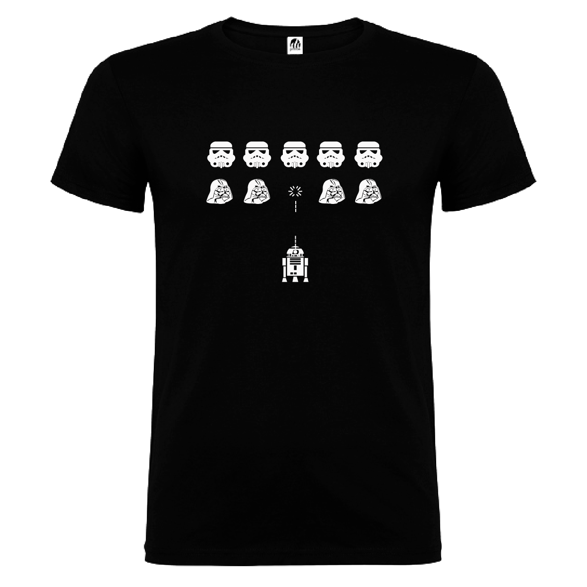 Camiseta Manga Corta Hombre Personalizada "Arcade Star Wars"