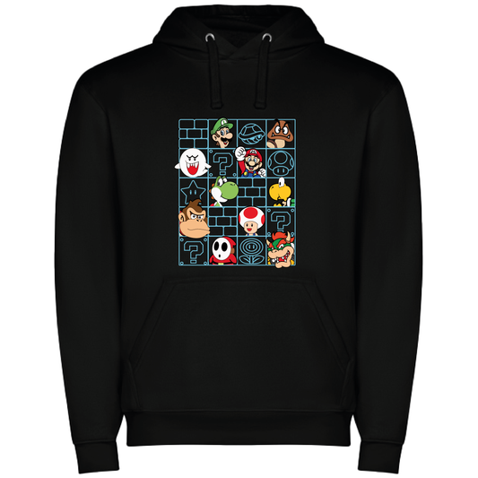 Sudadera Hombre Personalizada "Mario Bros"