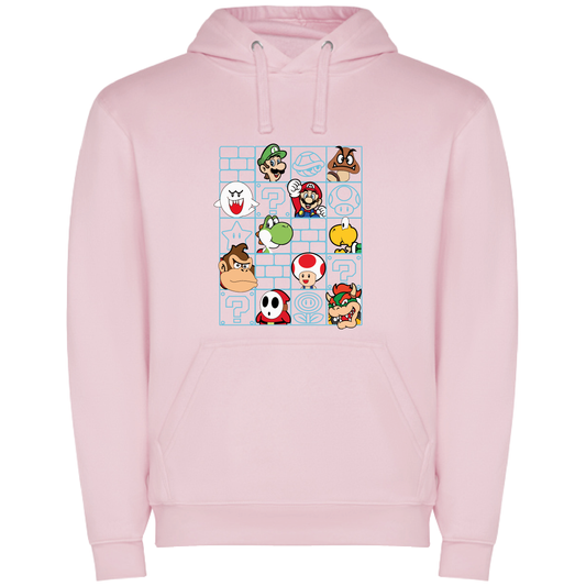 Sudadera Hombre Personalizada "Mario Bros"