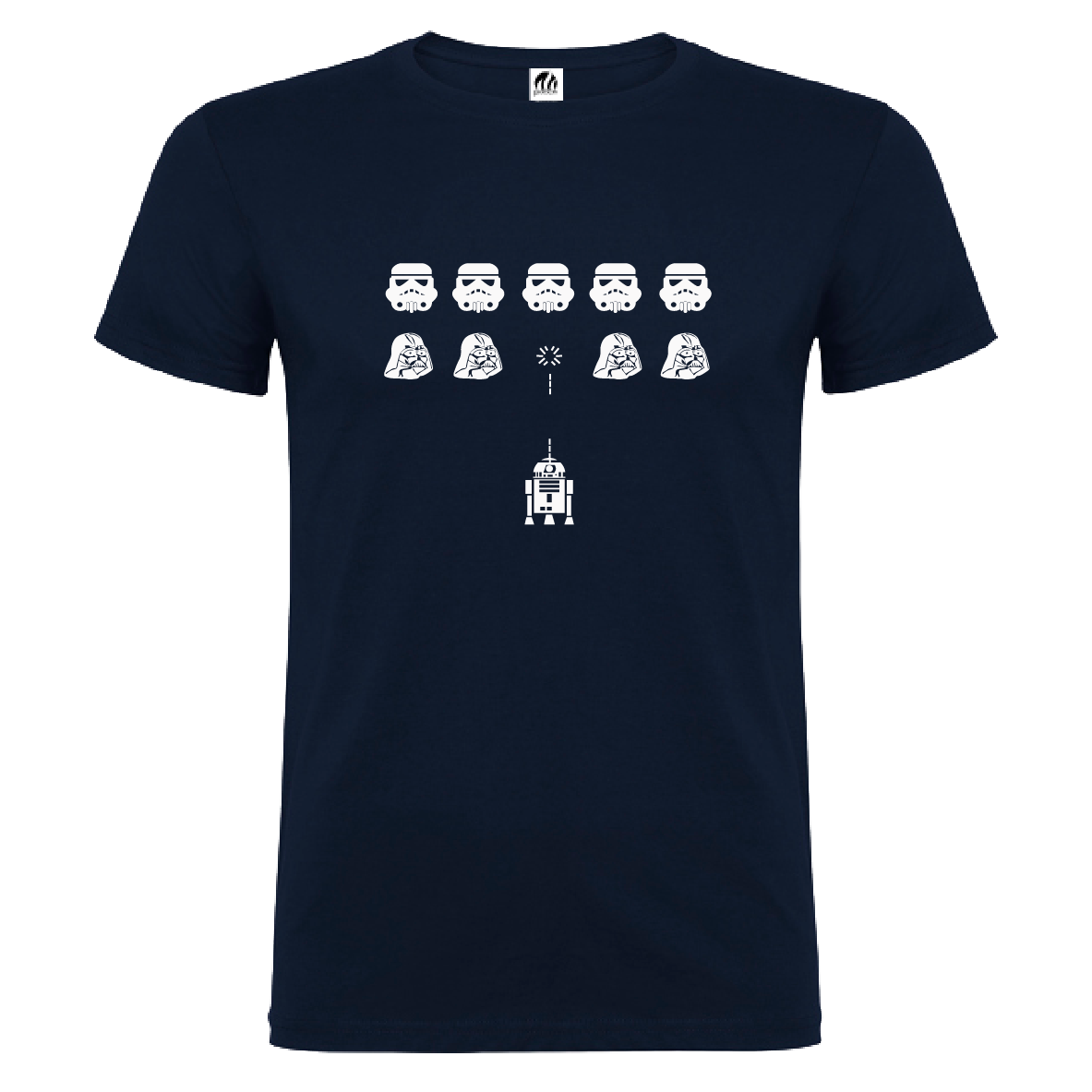 Camiseta Manga Corta Hombre Personalizada "Arcade Star Wars"