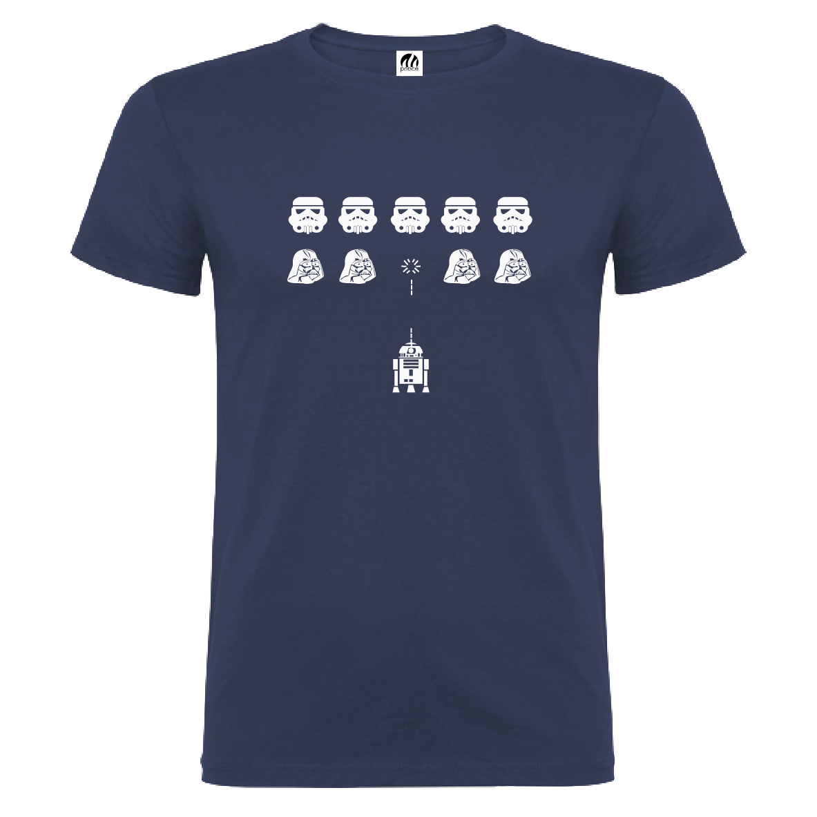 Camiseta Manga Corta Hombre Personalizada "Arcade Star Wars"