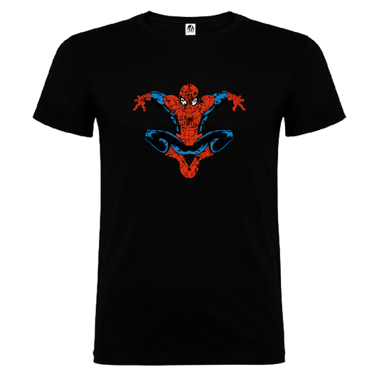 Camiseta Manga Corta Hombre Personalizada "Spiderman"
