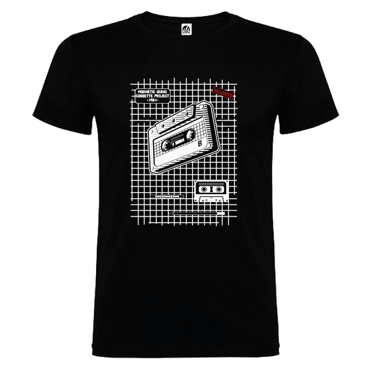 Camiseta Manga Corta Hombre Personalizada "Cassette"