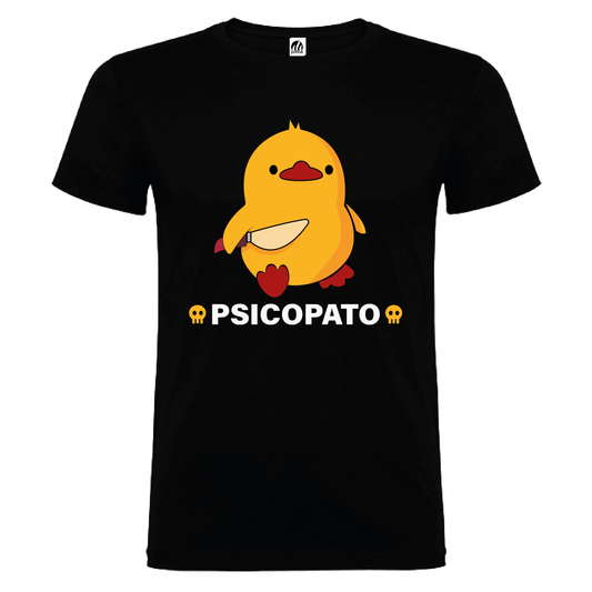 Camiseta Manga Corta Hombre Personalizada "Psicopato"