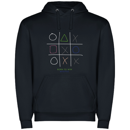 Sudadera Hombre Personalizada "Born to Win"