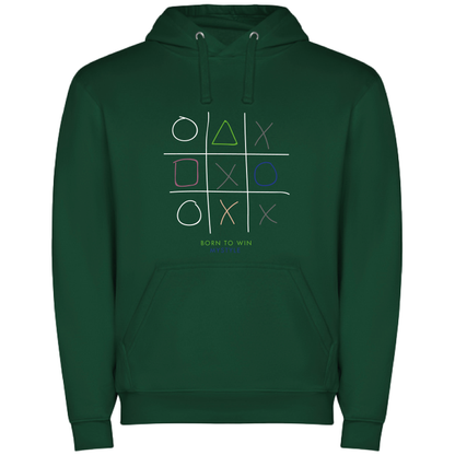 Sudadera Hombre Personalizada "Born to Win"