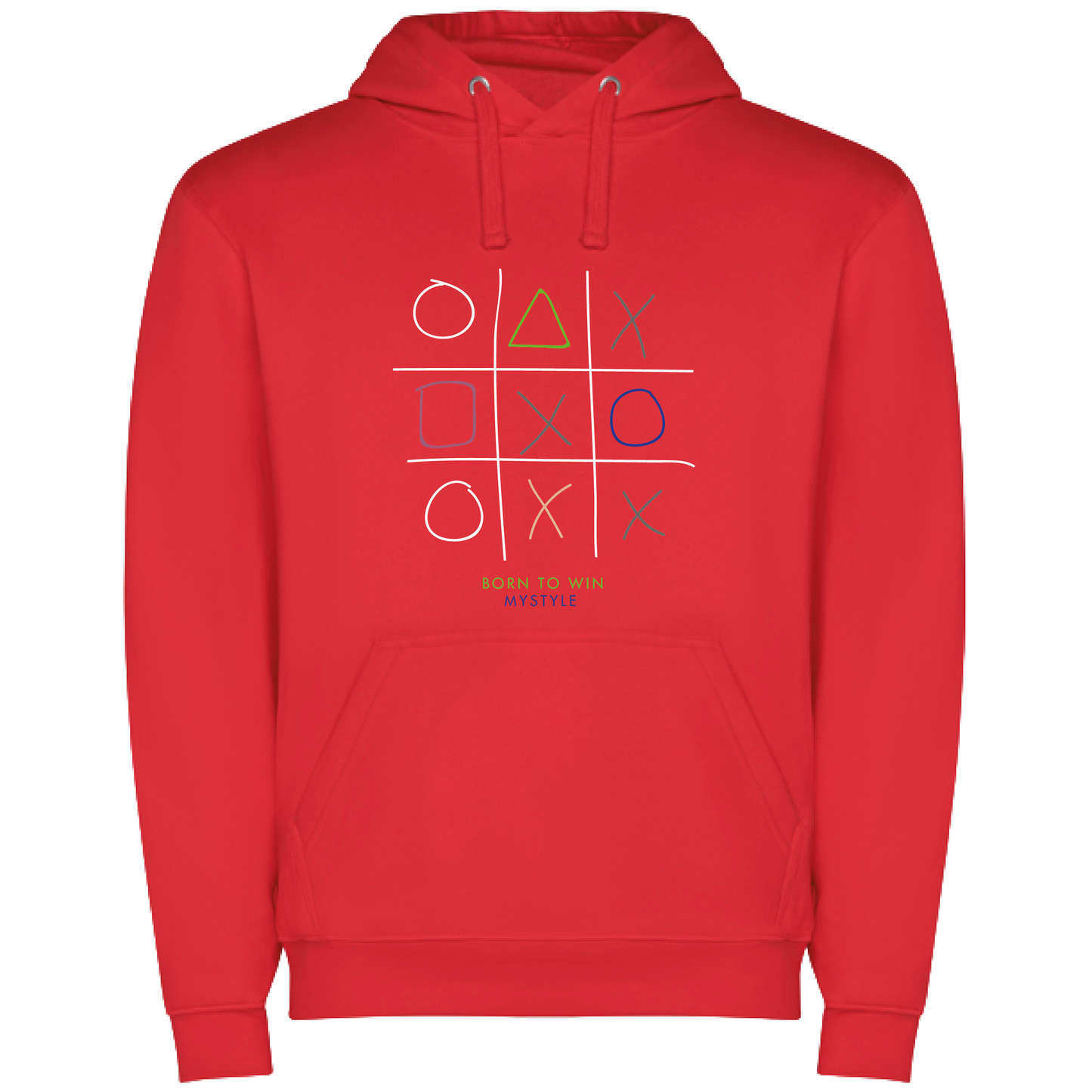 Sudadera Hombre Personalizada "Born to Win"
