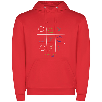 Sudadera Hombre Personalizada "Born to Win"