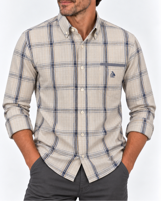 Camisa hombre manga larga Lancaster