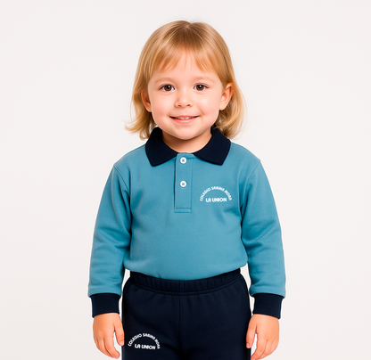 Sudadera unisex tipo polo