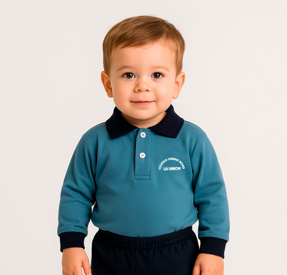 Sudadera unisex tipo polo