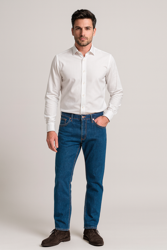 Pantalón vaquero medio Chaparro