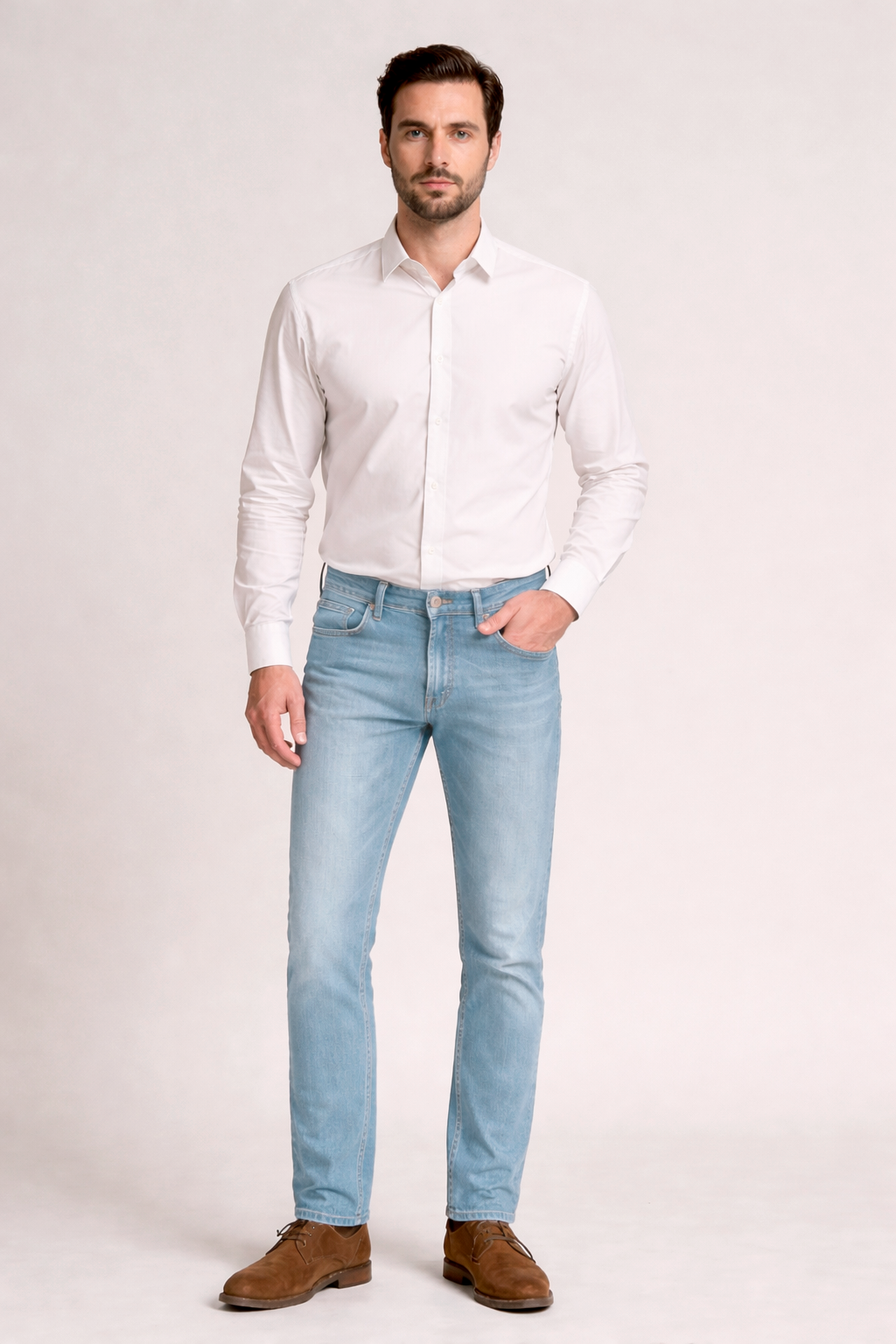 Pantalón Vaquero claro Ibiza