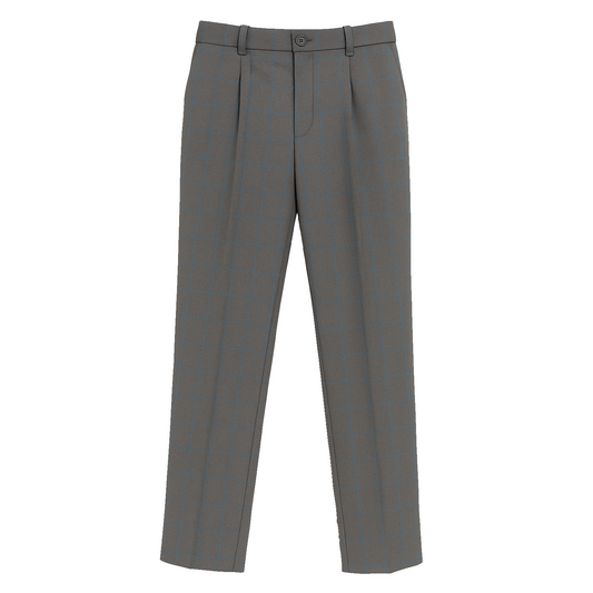 Pantalón largo cuadros