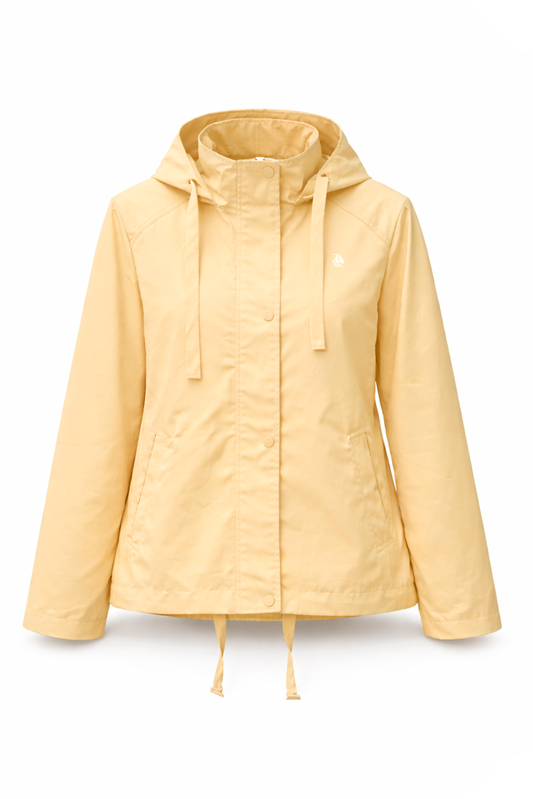 Parka amarilla mujer