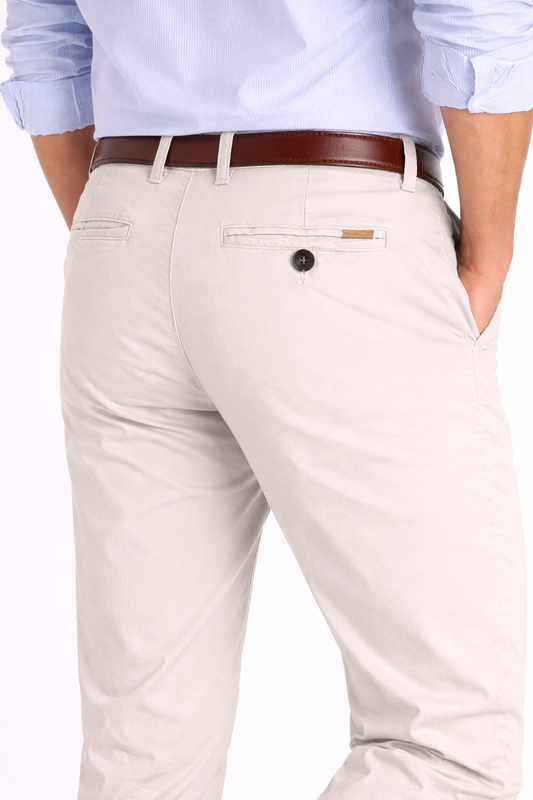 Pantalón chino modelo "Docke" piedra
