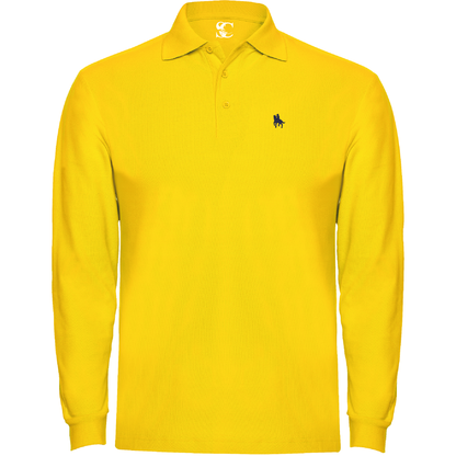 Polo manga larga Amarillo