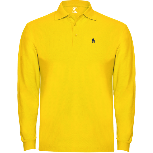 Polo manga larga Amarillo