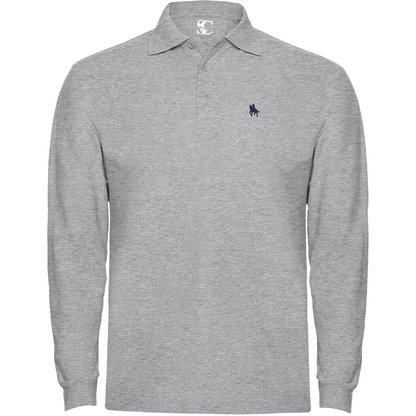 Polo manga larga Gris Vigore