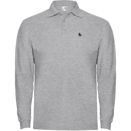 Polo manga larga Gris Vigore