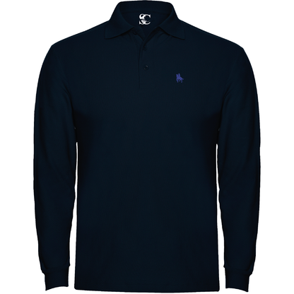 Polo manga larga Marino