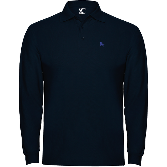 Polo manga larga Marino