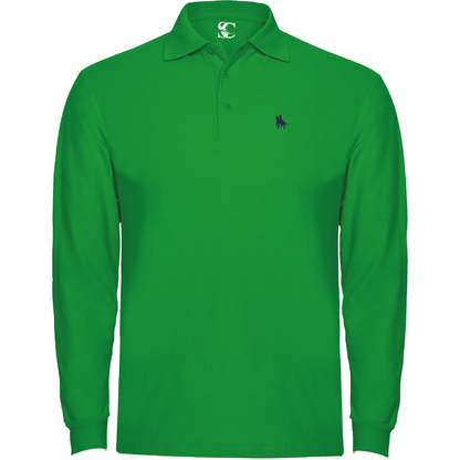 Polo manga larga Verde Grass