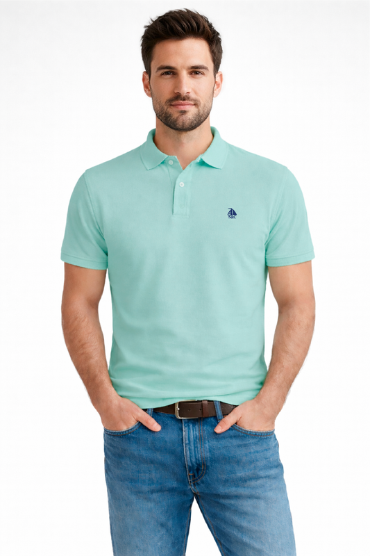 Polo manga corta Agua