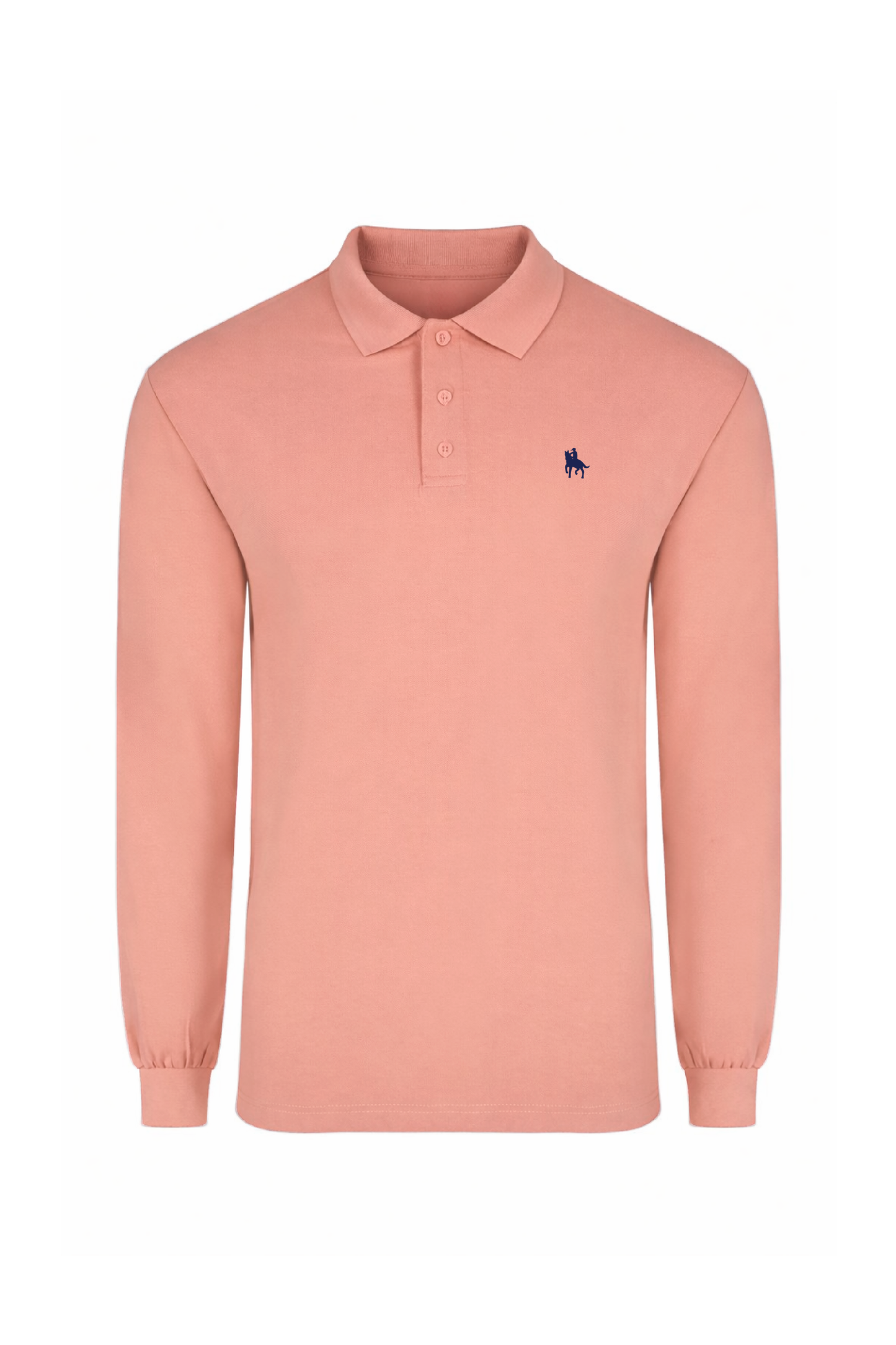 Polo Premium de manga larga pale rose