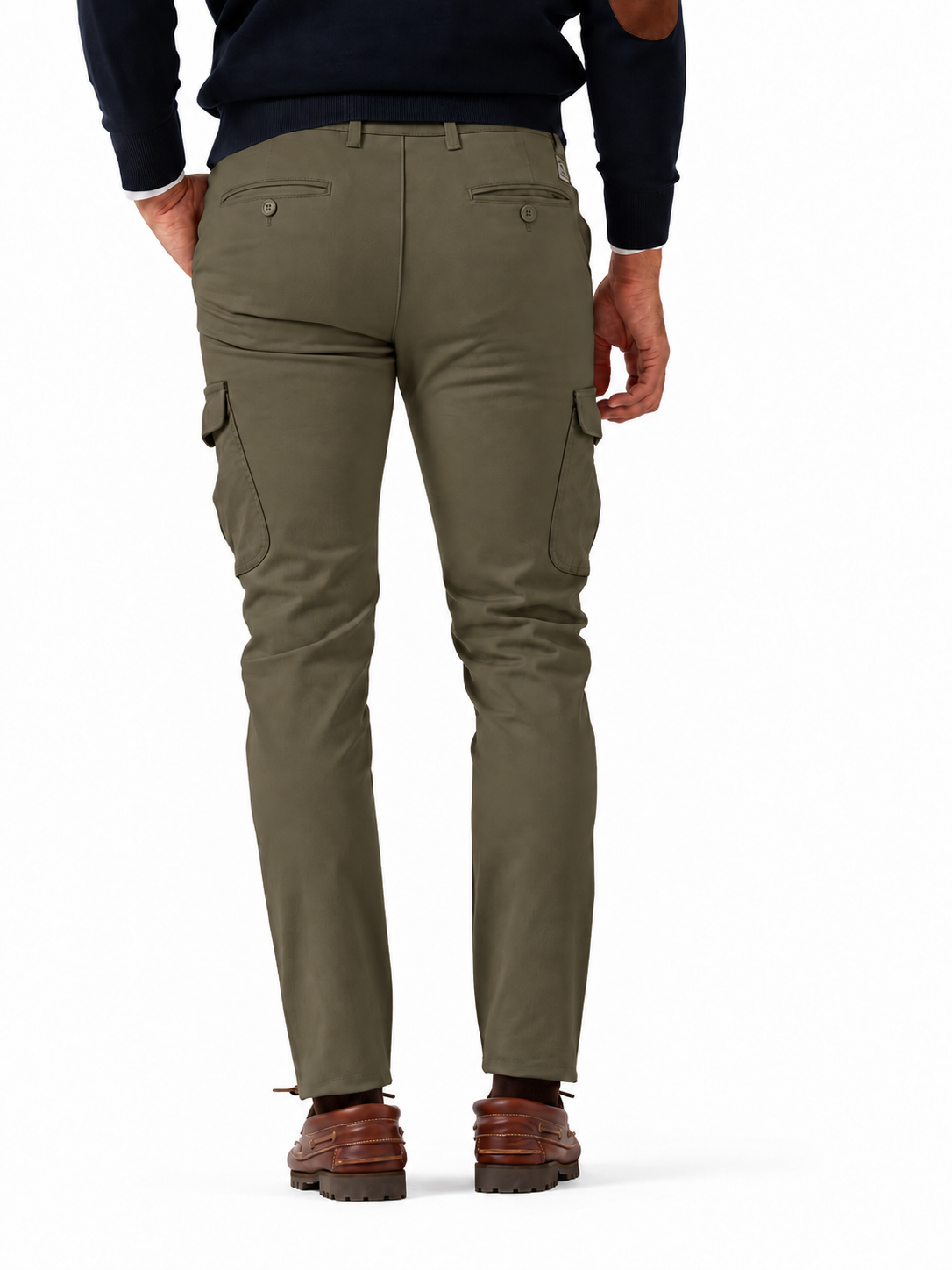 Pantalón chino Cargo Kaki