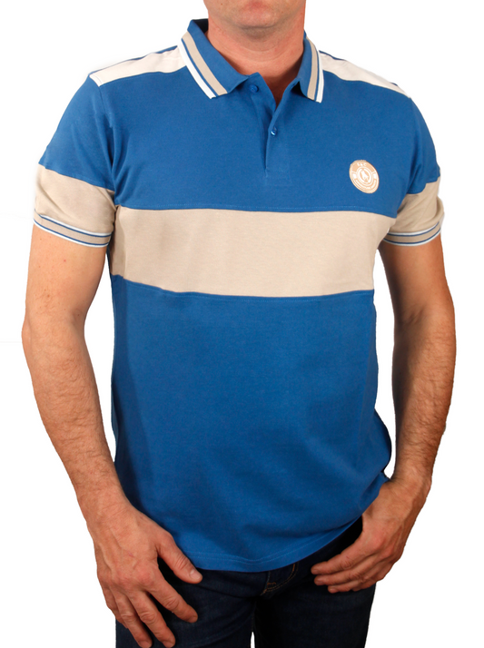 Polo rayas azules