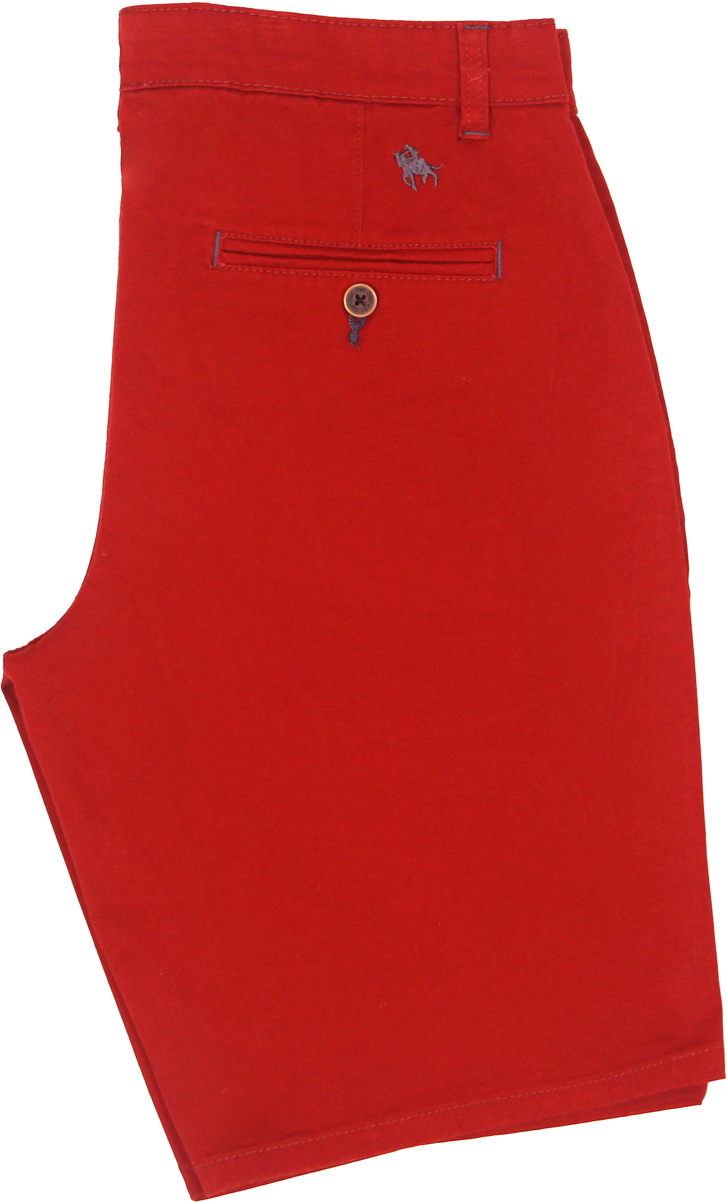 Conjunto camisa verde cuadros y rayas con bermuda roja