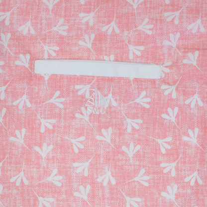 Conjunto camisa rosa flores con bermuda blanca