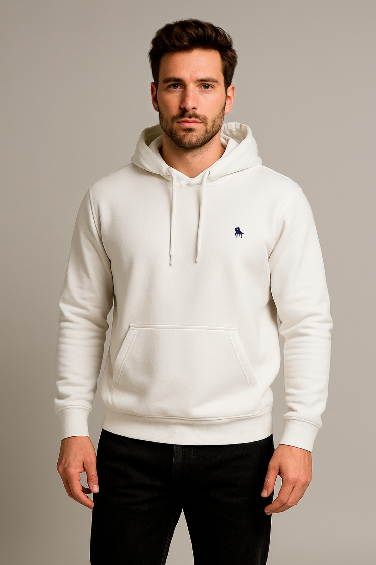 Sudadera Blanca con capucha