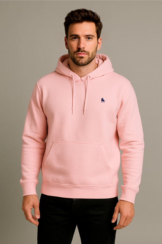 Sudadera Rosa con capucha