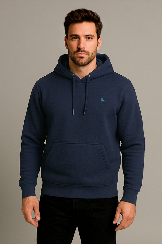 Sudadera Azul Marino con capucha