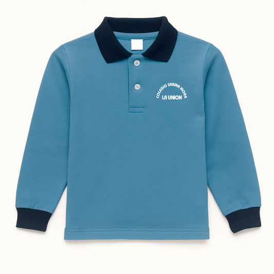 Sudadera unisex tipo polo