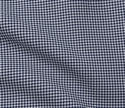 Camisa hombre manga larga pata de gallo marino