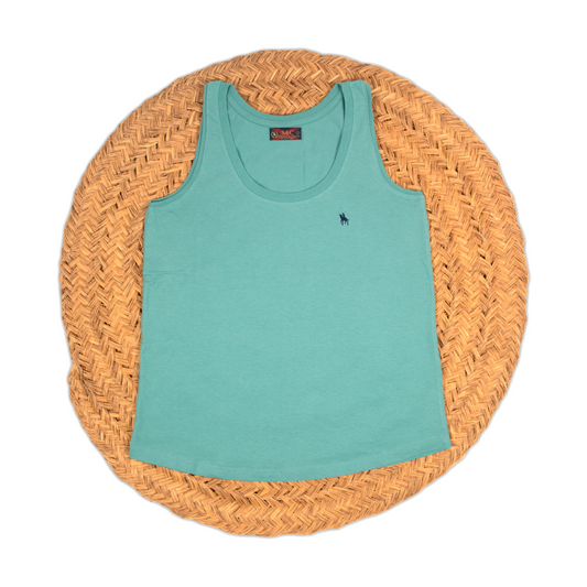 Camiseta de tirantes verde