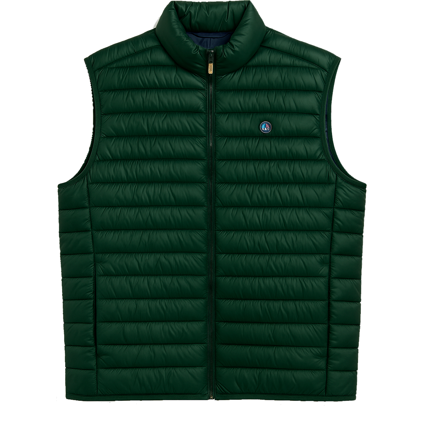 Chaleco LETUR acolchado de hombre verde