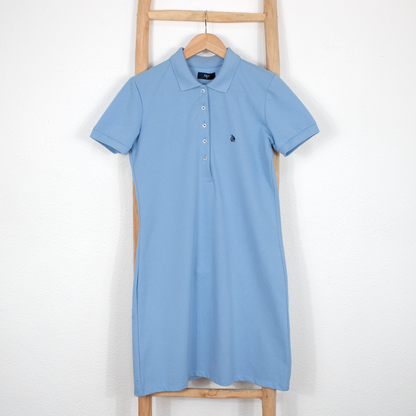 Vestido polo manga corta