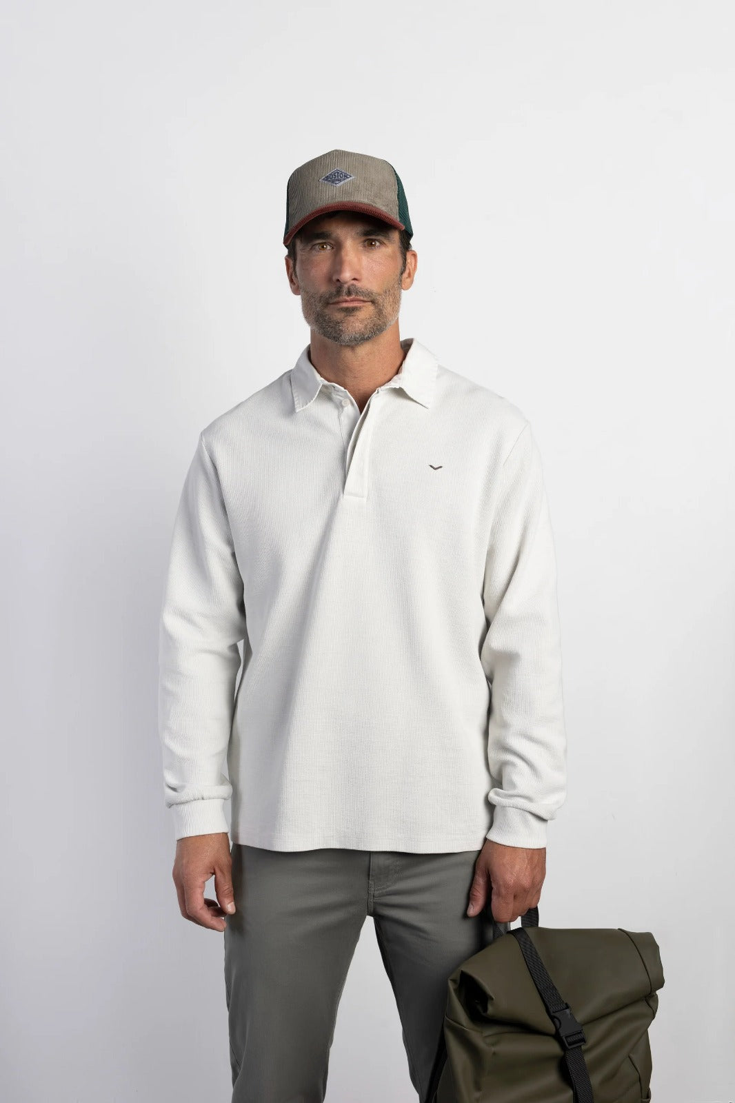 Polo confort estructura moka