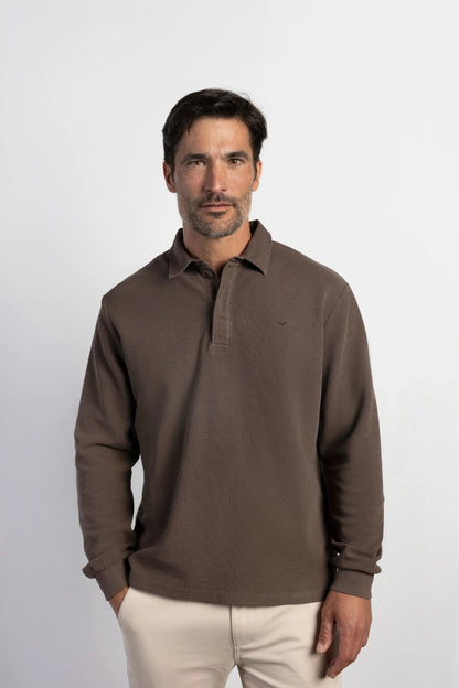 Polo confort estructura moka