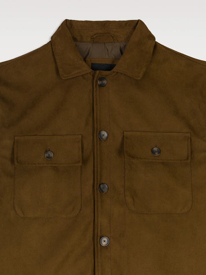 Sobrecamisa Boston antelina smart café