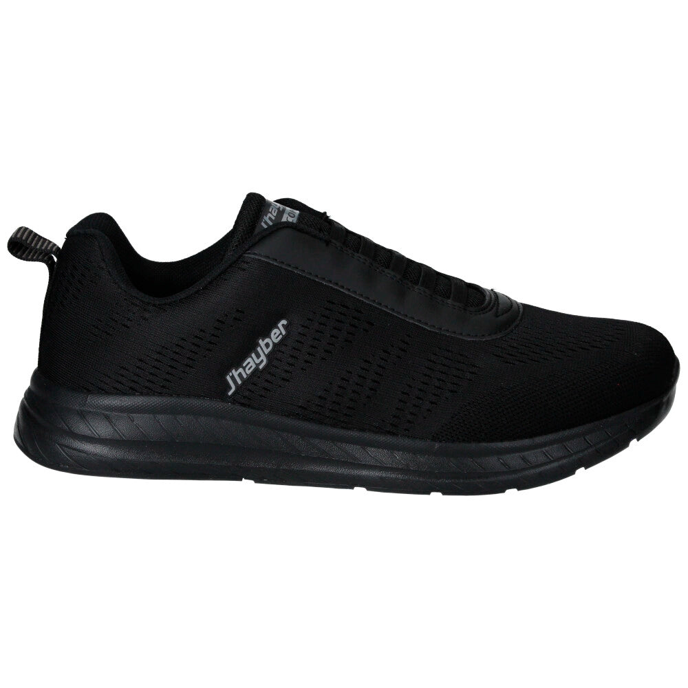 Zapatillas cómodas de hombre Canela Negro