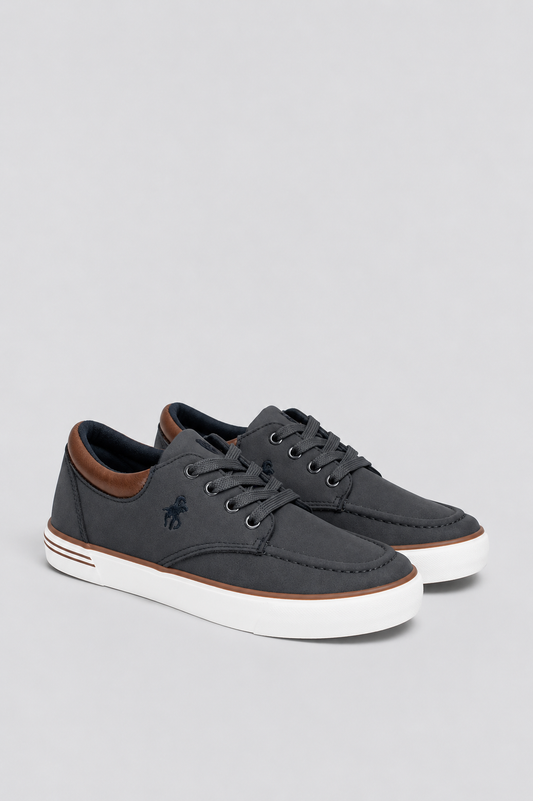 Zapatilla hombre azul marino