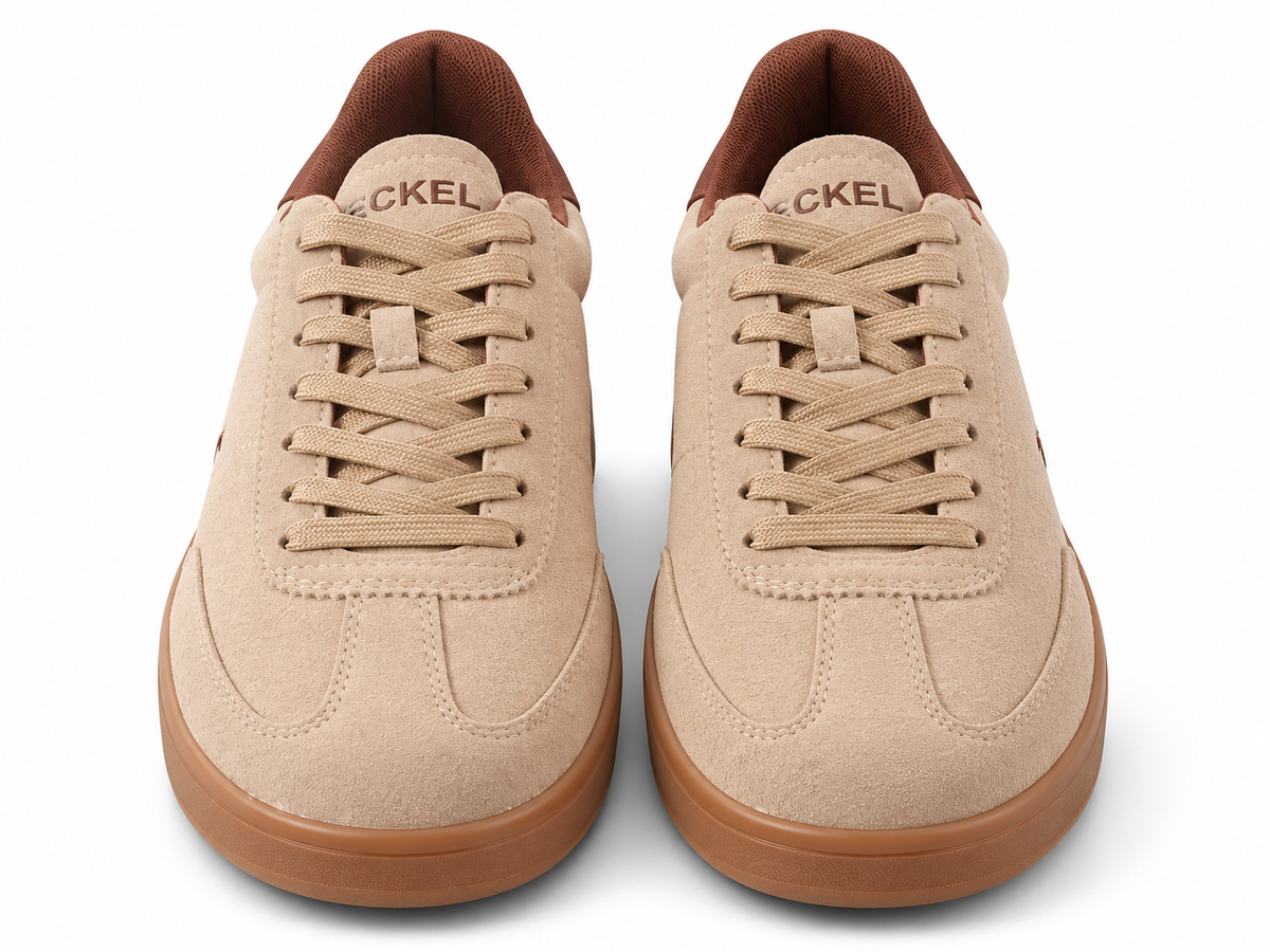 Zapatillas TECKEL casual cómodas de hombre Beige