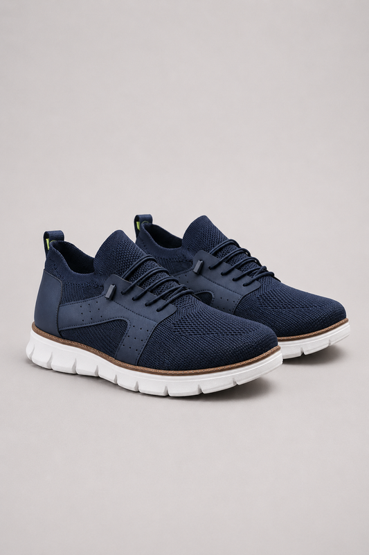 Zapatillas deportivas ultra ligeras hombre marino