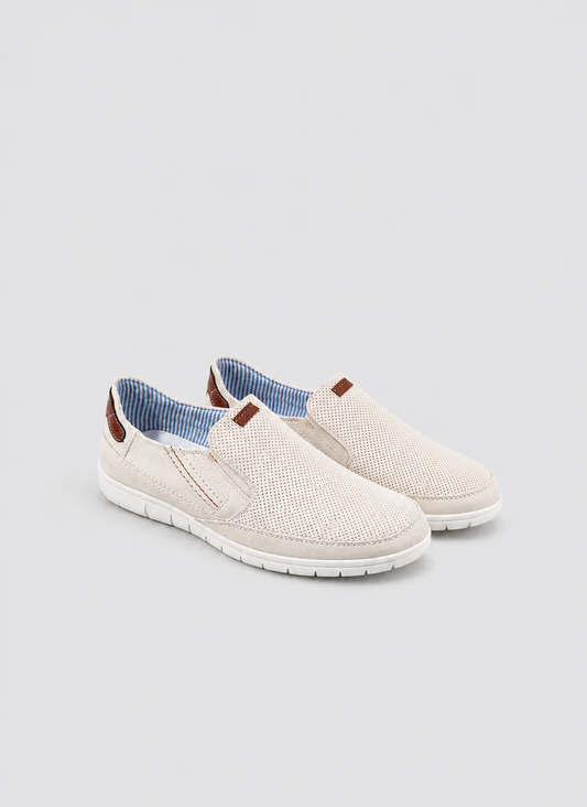 ZAPATO MOCASÍN CASUAL HOMBRE BEIGE