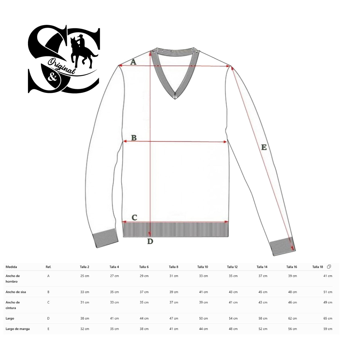 Jersey colegial uniforme escolar Marino